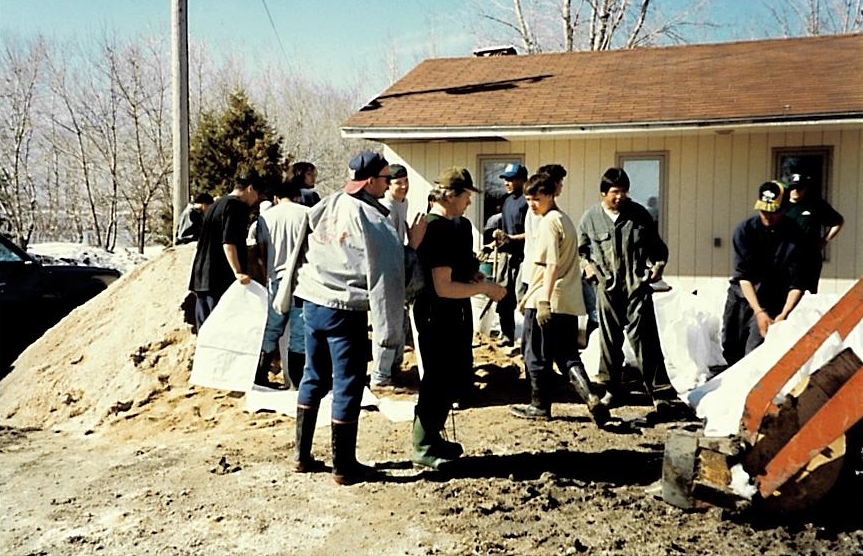 Photos courtesy of Irvine Ferris from his time at the Centre