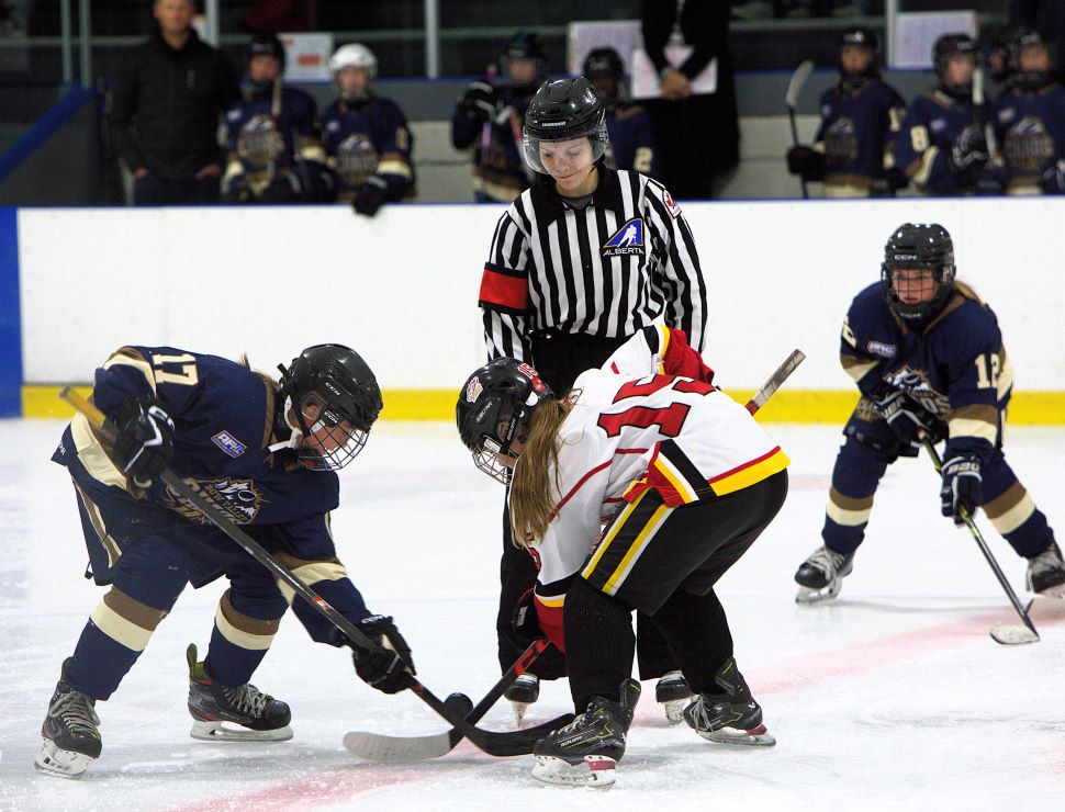 Bow Valley Chaos first faceoff