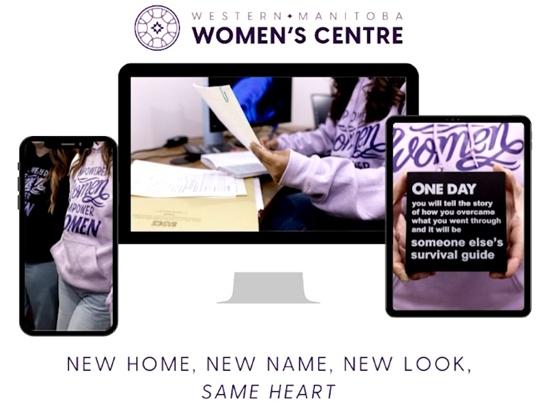 a poster of Western Manitoba Women's Centre
