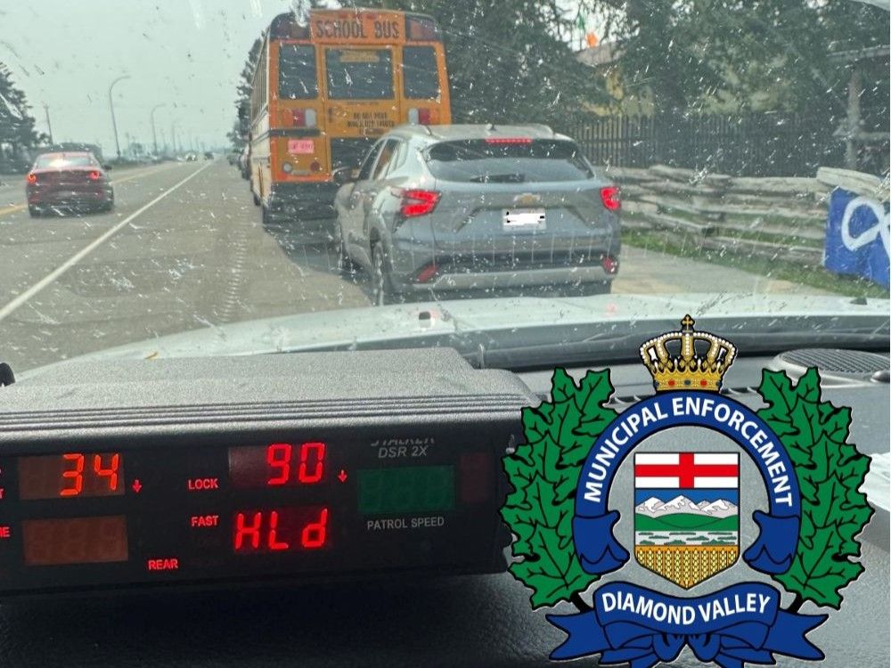 Driver caught speeding in school zone in Longview.