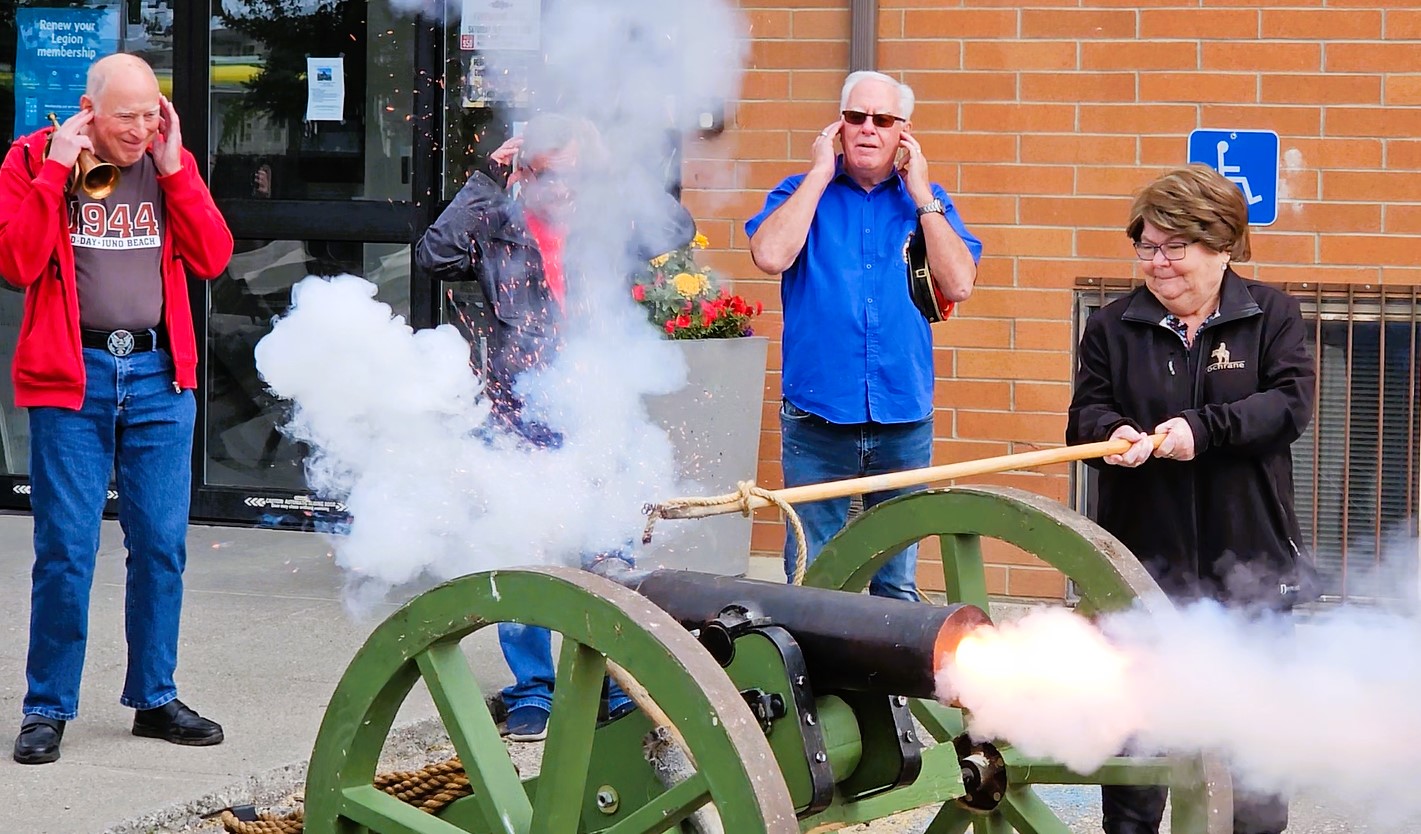 Legion Day canon firing