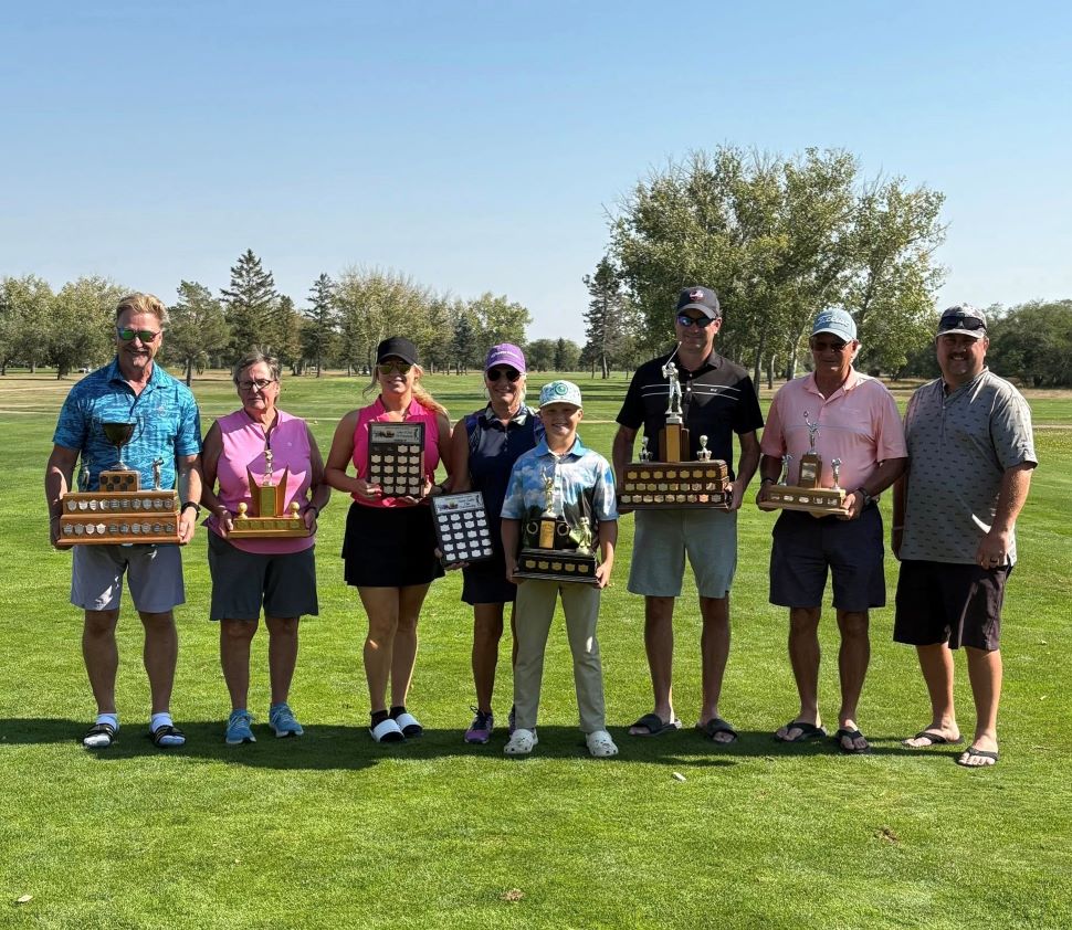 The winners of the 2025 Hillcrest Golf Club Championships
