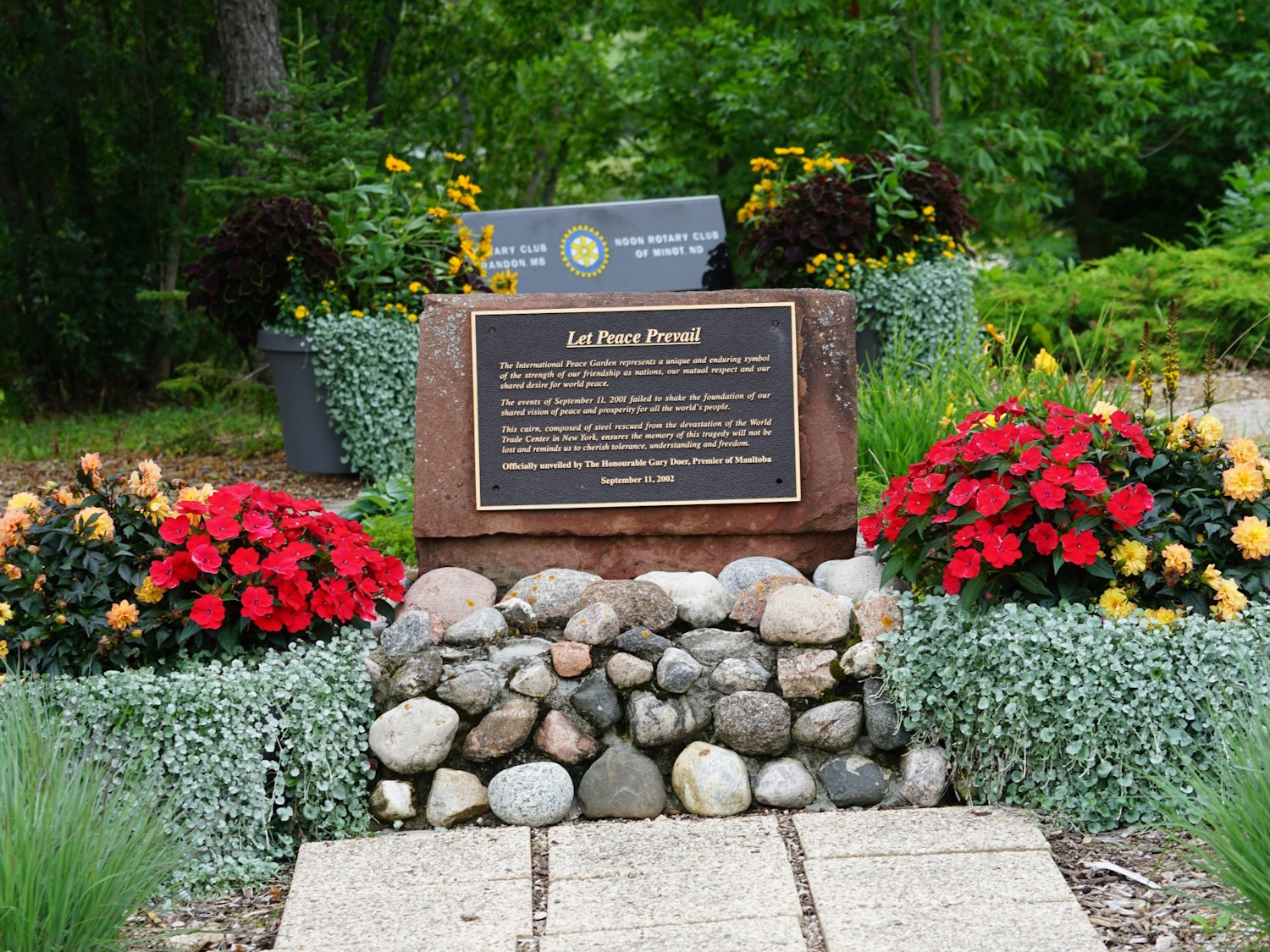 a memorial site for many who died in the 9/11 attack in the U.S.