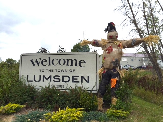 Ned Smul, the Lumsden Scarecrow