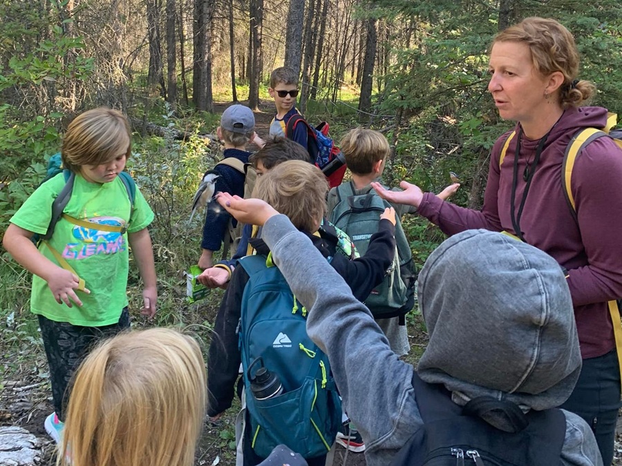 Nature school session