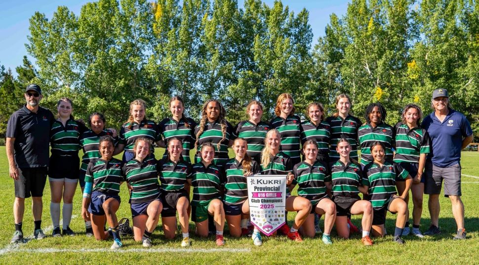 Sizzlies rugby team provincial champs