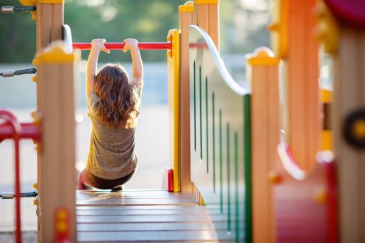 Child on a playground