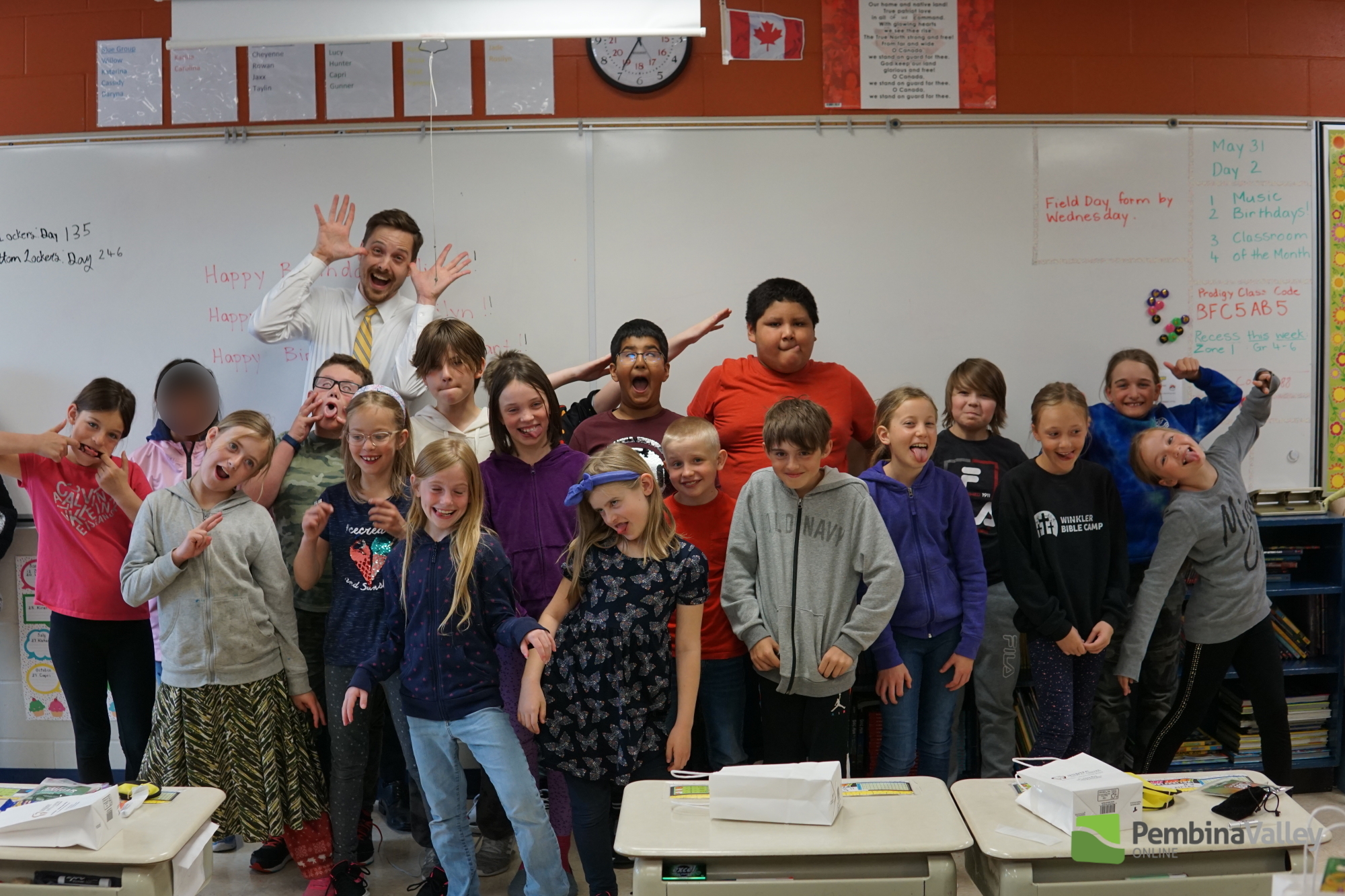 Classroom of the Month at Emerado Centennial School