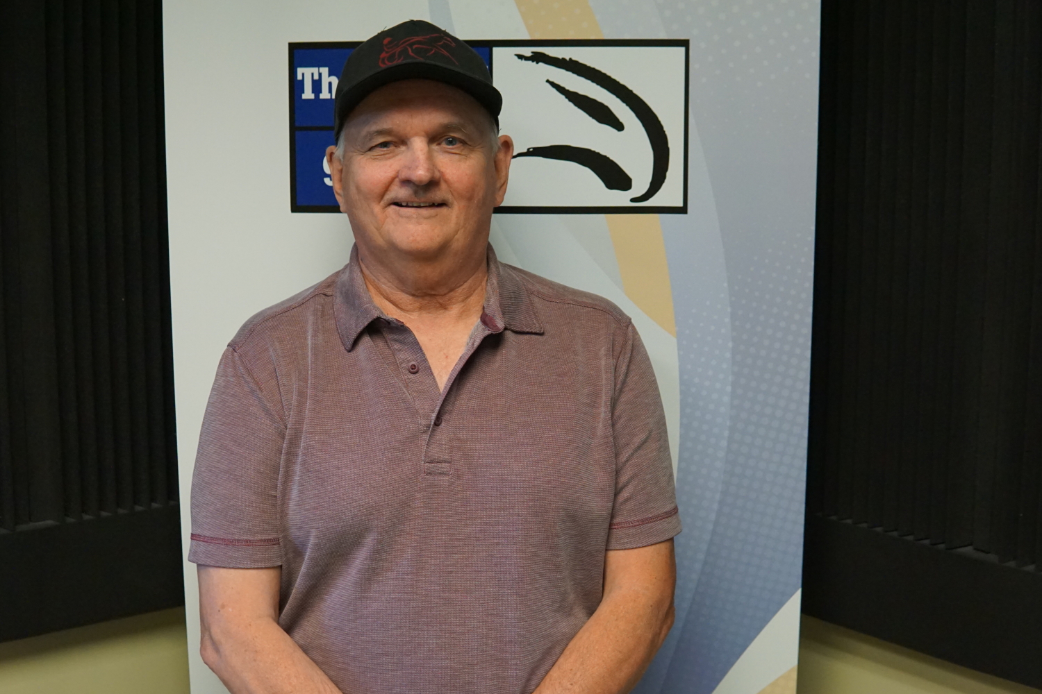 Mike Williams in the Eagle Studio