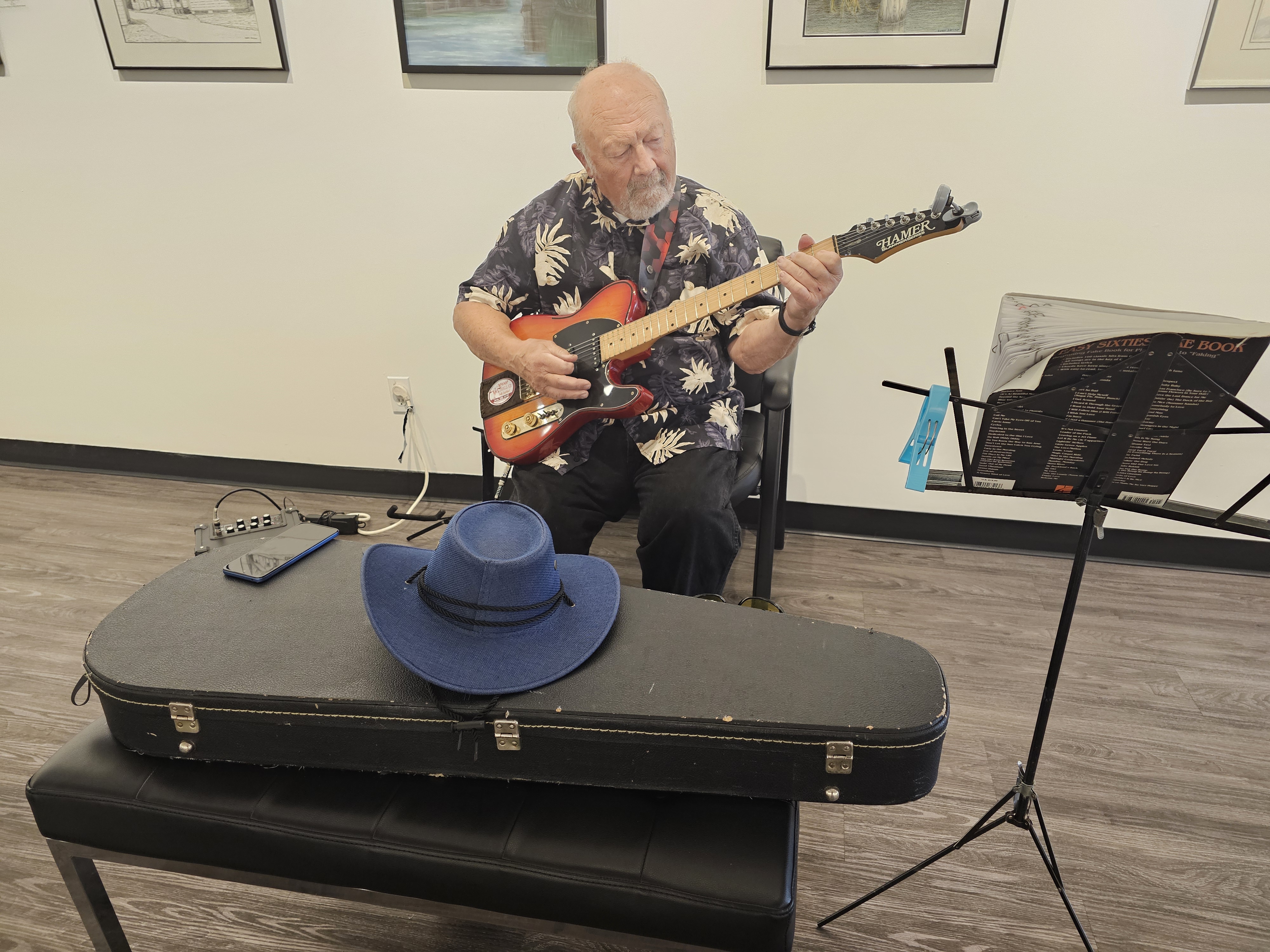 Jazzy John shares his love and passion for music with anyone who wants to listen