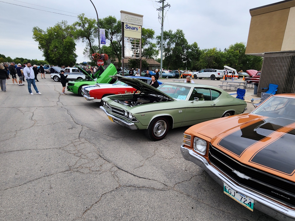 The car show was a blast, showing antique vehicles and tractors all along the Main Street.   PortageOnline/ Tristen Sokolosky