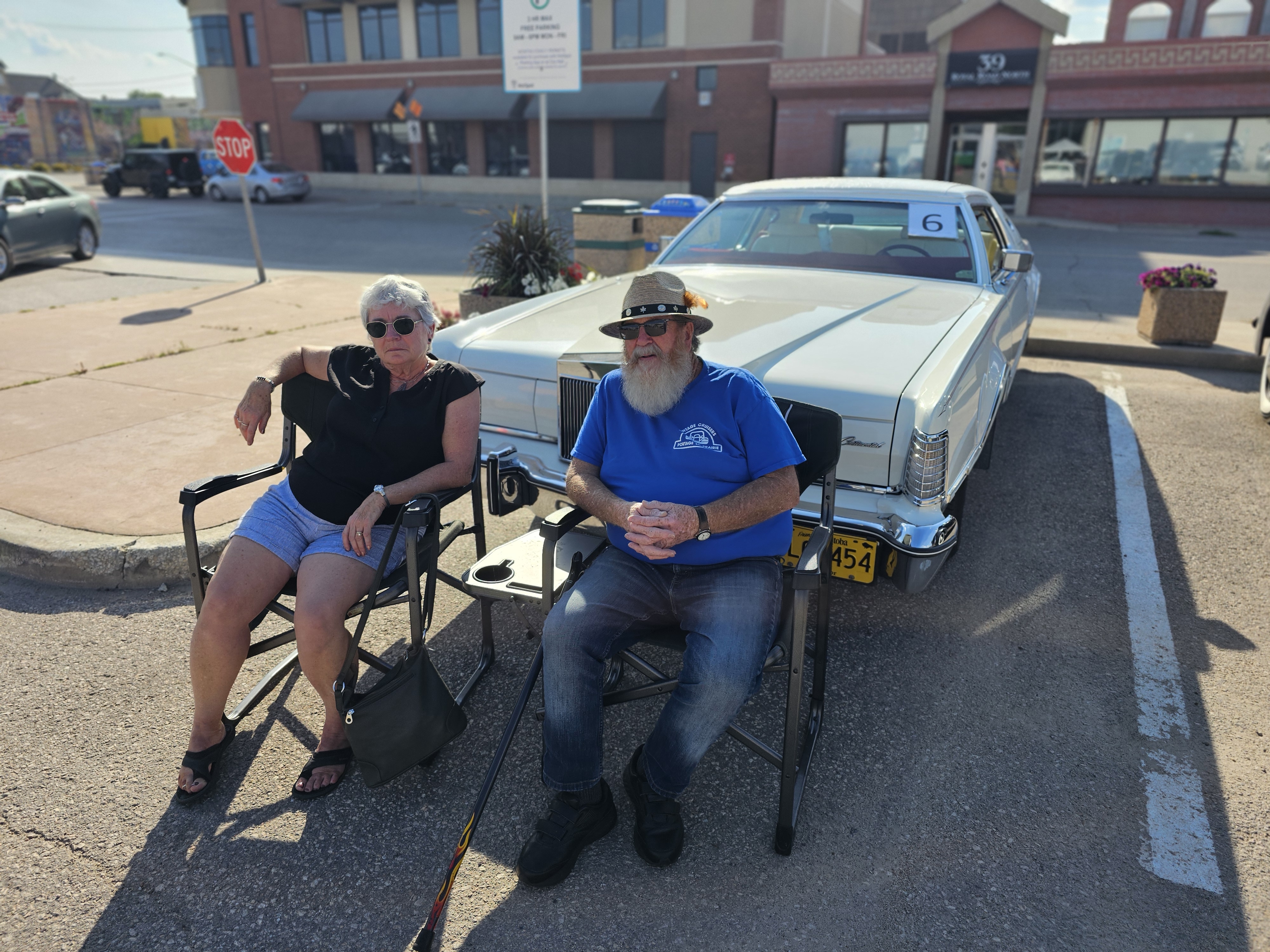 1975 Lincoln Continental Mark V with a storied local history