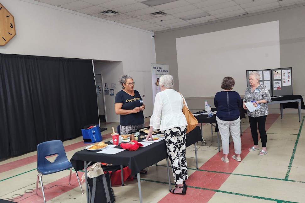 Scared teaching and cultural blessings were something available, all thank to Jeanna Emms from Portage Friendship Centre. PortageOnline/ Tristen Sokolosky