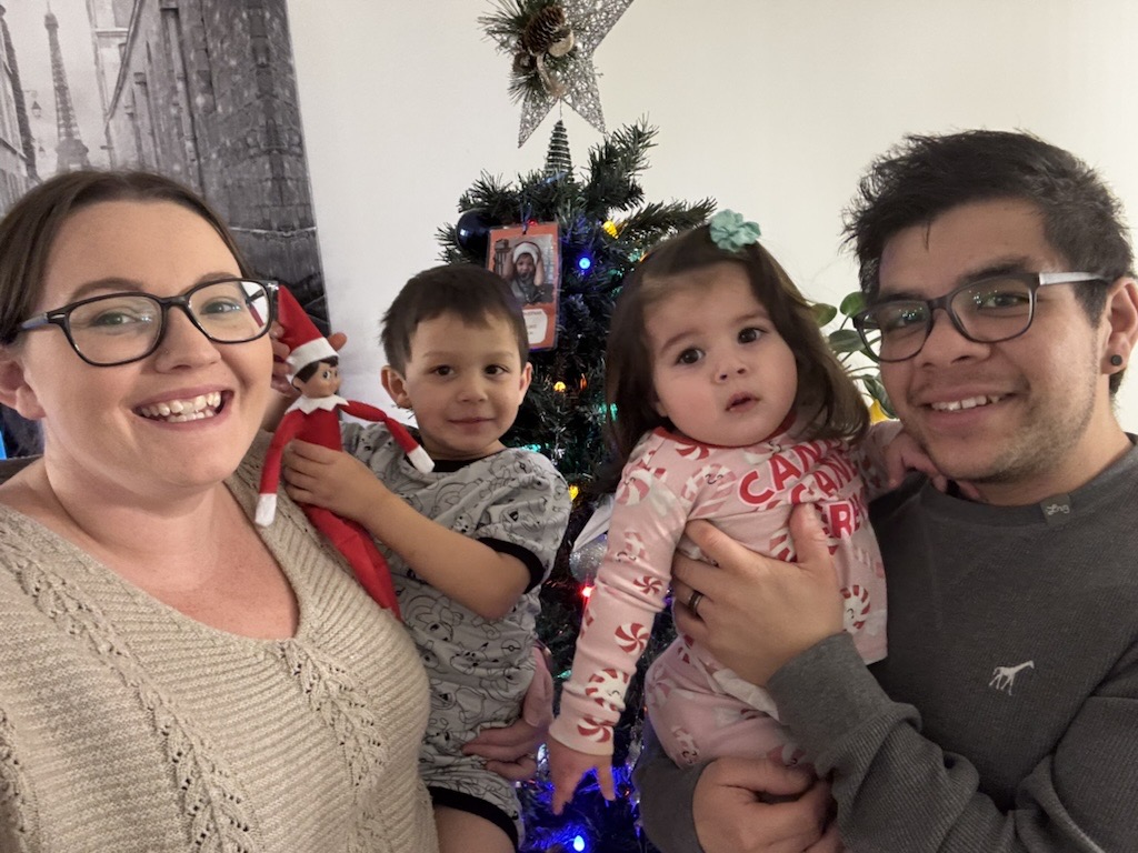 Ashley, Benjamin, Aliyah and Louis Hernandez