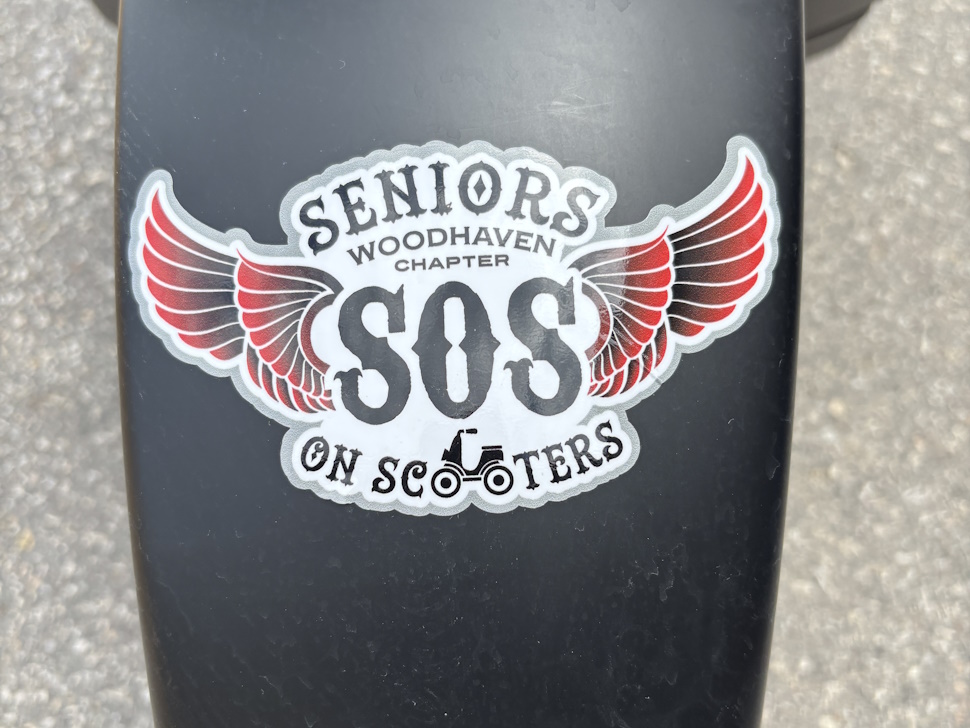 Scooter Gang decal
