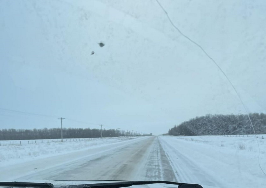 icy highway