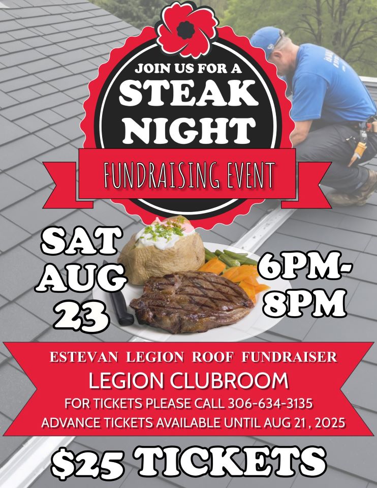Estevan Legion Steak Supper