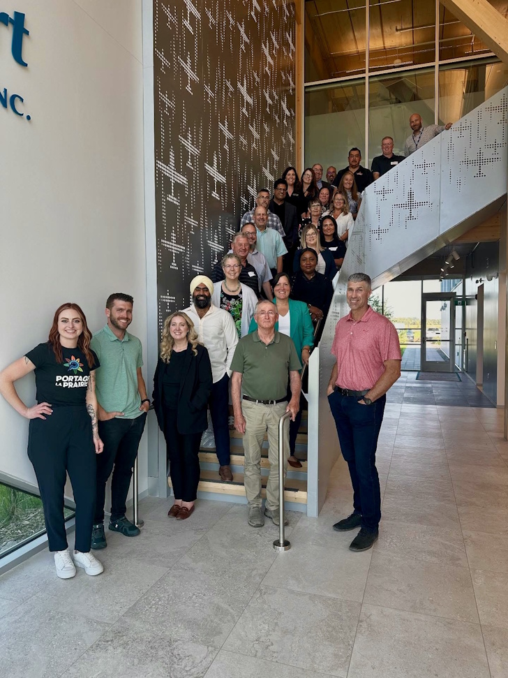 Local leaders, developers, and business owners gather at Developers Day 2025, held at the Peggy May Legacy Centre in Southport, spotlighting growth opportunities across the Portage la Prairie region. Submitted Photo/PRED
