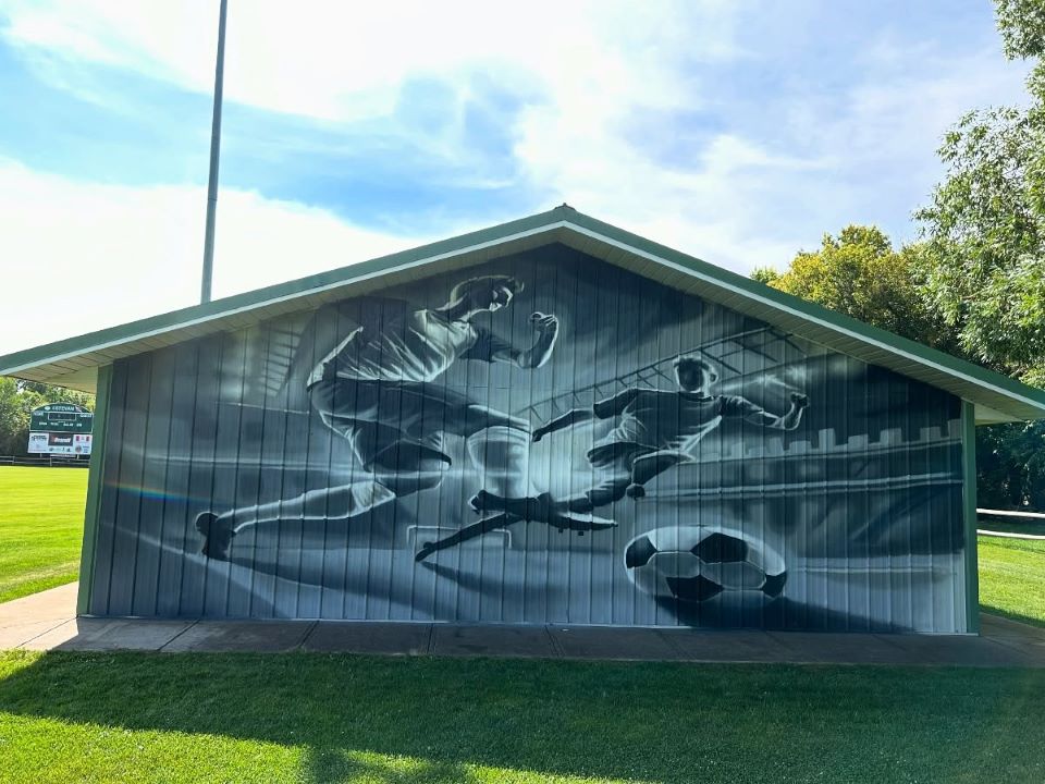 Soccer Mural