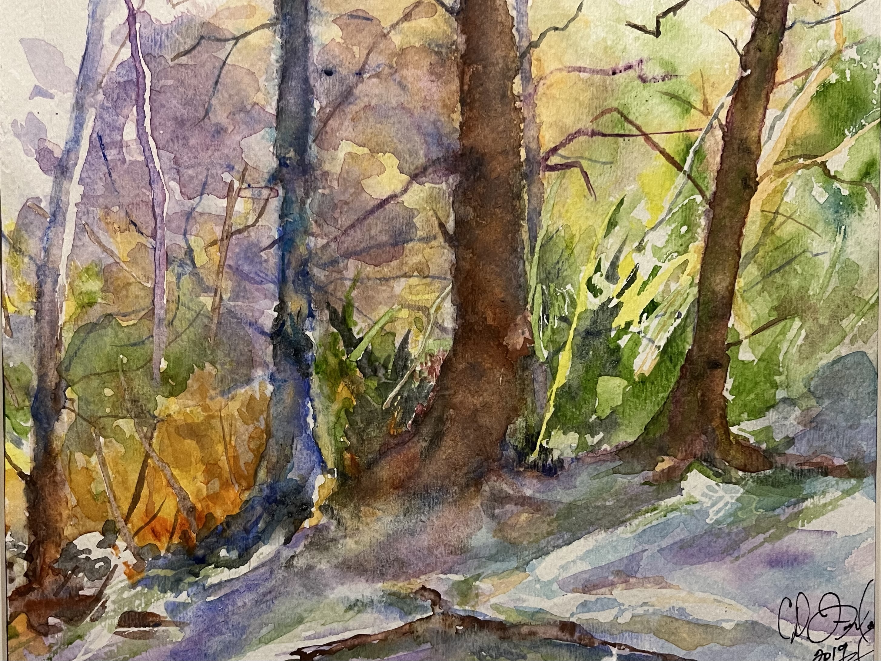 'Forest of Colours #2' by Clyde Finlay. (Supplied)