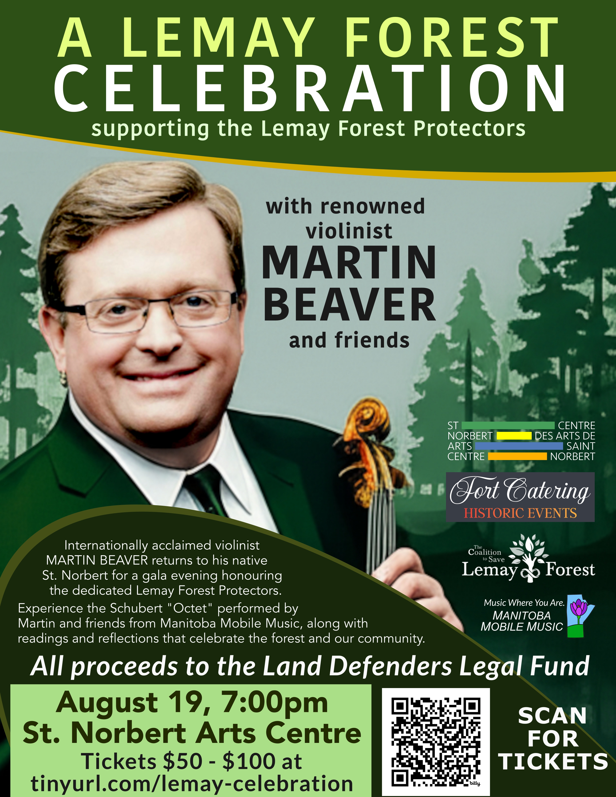 A Lemay Forest Celebration poster.
