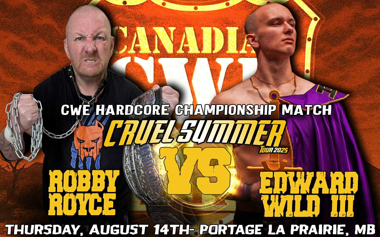 Hardcore Champion "The Pissed Off Pitbull Robby Royce Battles Edward Wild III