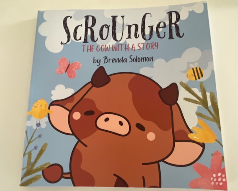 Brenda Solomon's new children's book, Scrounger
