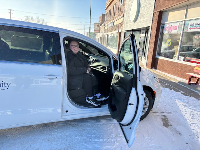 Courtesy Van first passenger