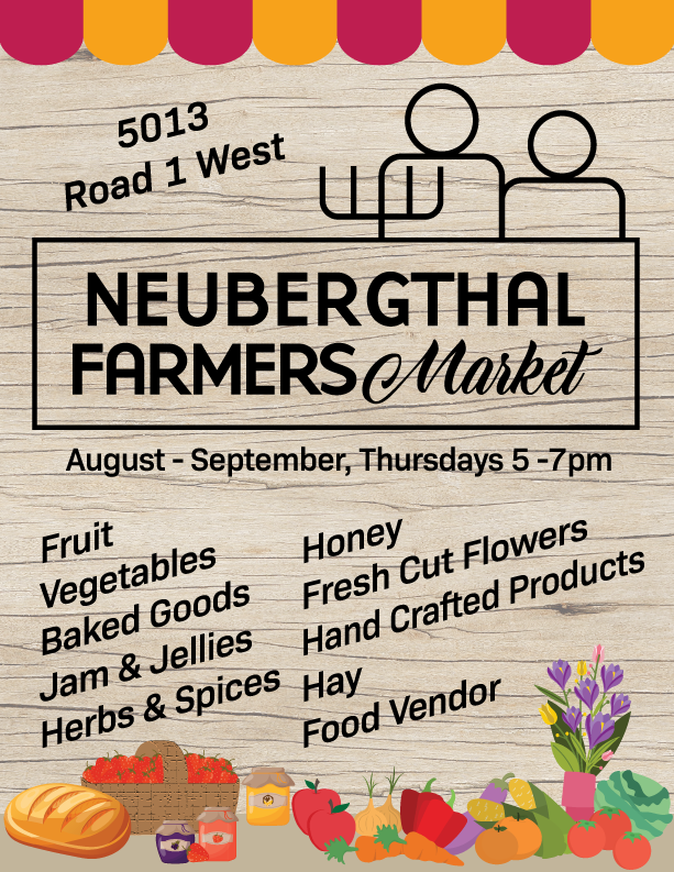 Neubergthal Farmers Market Poster
