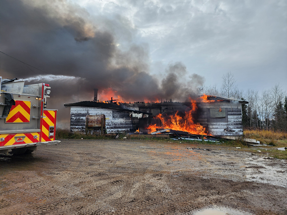Gods Lake Narrows RCMP respond to fire at former band office, two men ...
