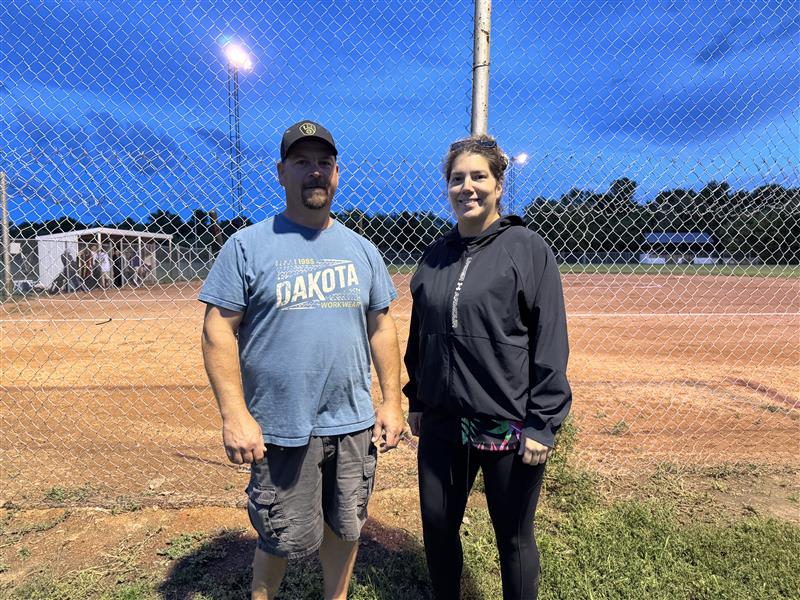 Tom Moffat and Kat Stradeski