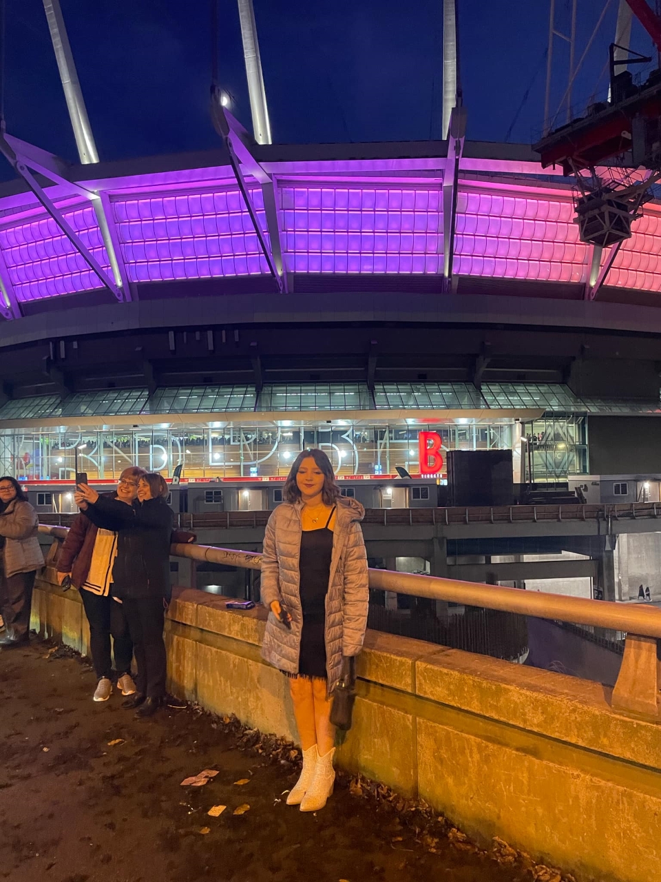 Lisa Beaulieu - Eras Tour Van - 03 - Lyric Outside of BC Place