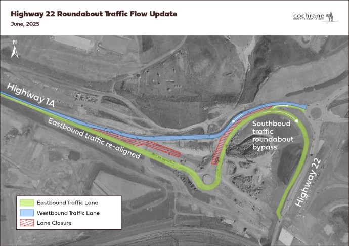 map roundabout cochrane