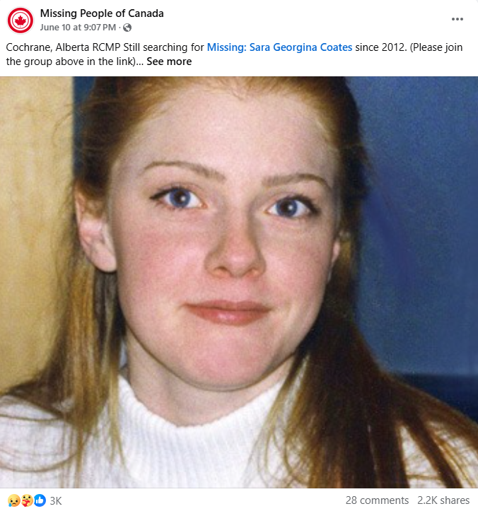 Missing poster