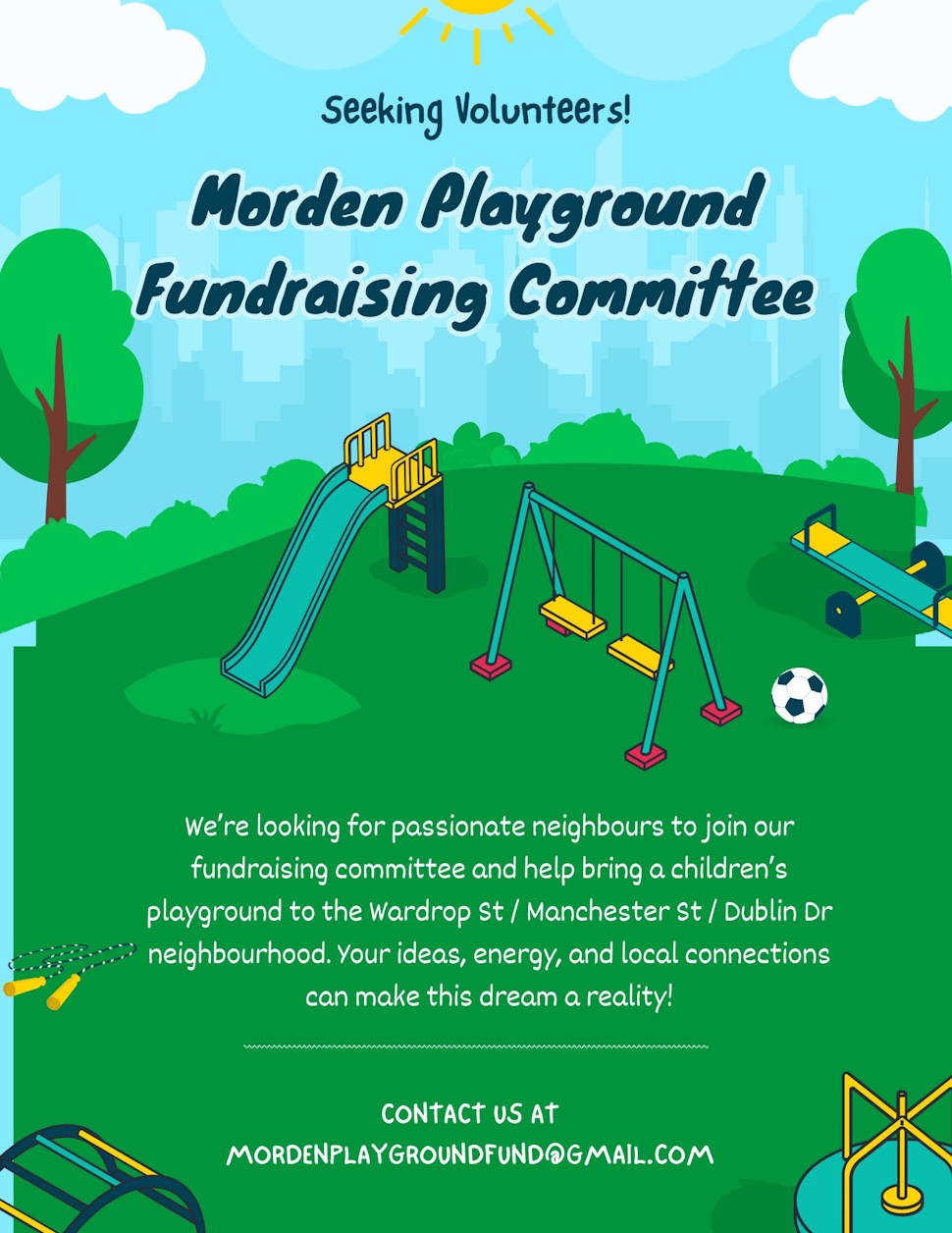 a poster for a local committee