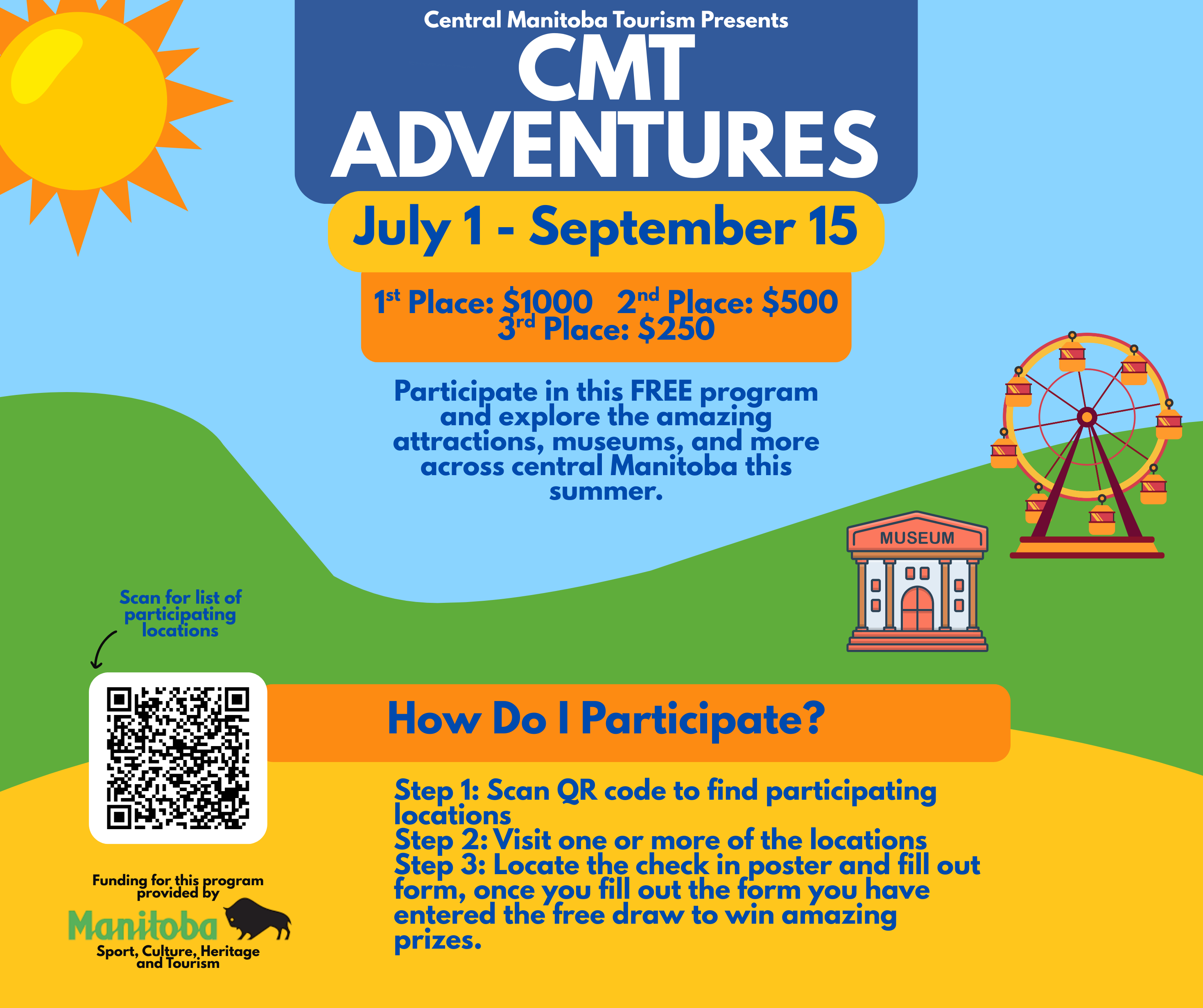 promo flyer for CMT Adventures
