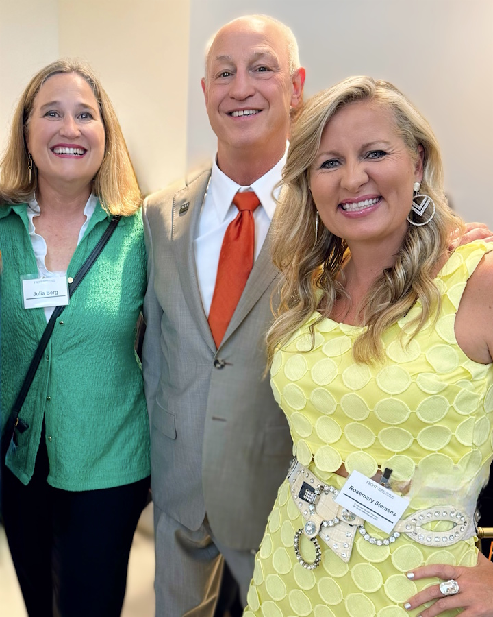 Rosemary with Dean Shelly Berg and his wife Julia