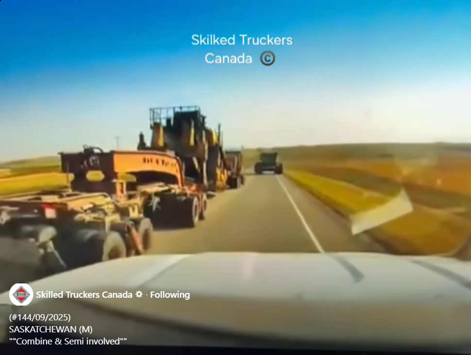 Video screen shot-Skilled Truckers Facebook