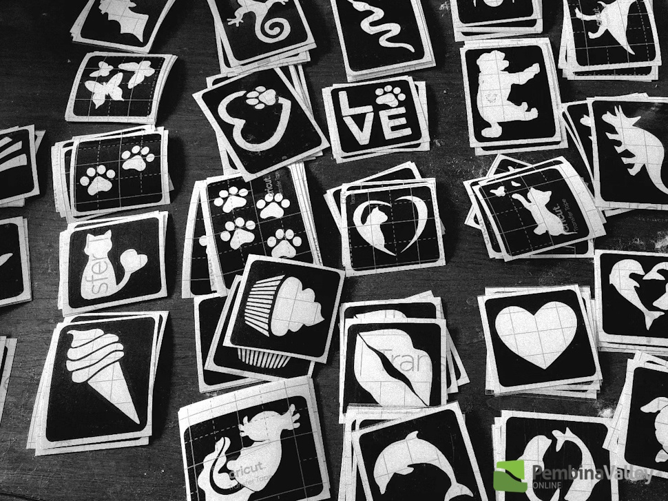 a picture of stencils