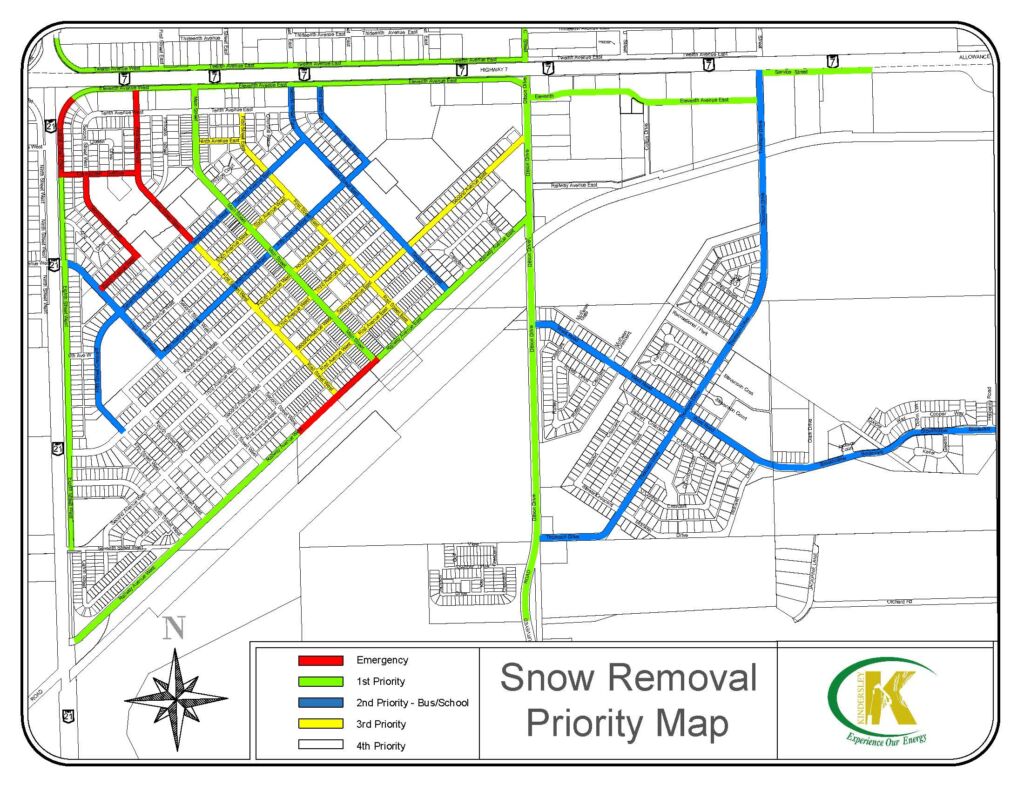Snow removal plan in Kindersley following first storm of winter season West