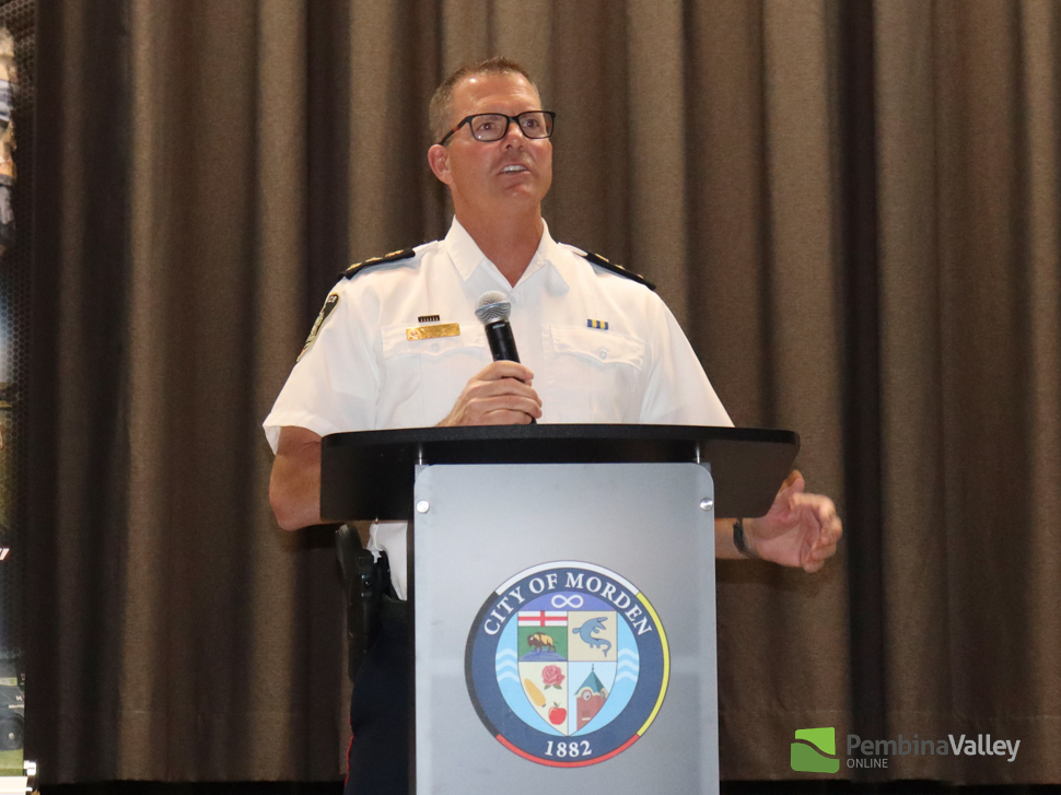 Jim Mirza, the executive director of the Manitoba Association of Chiefs of Police