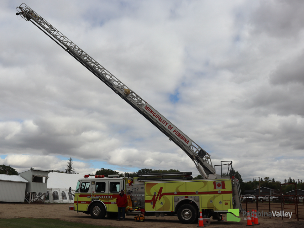 a pumper truck