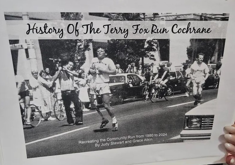 Terry Fox history book cover