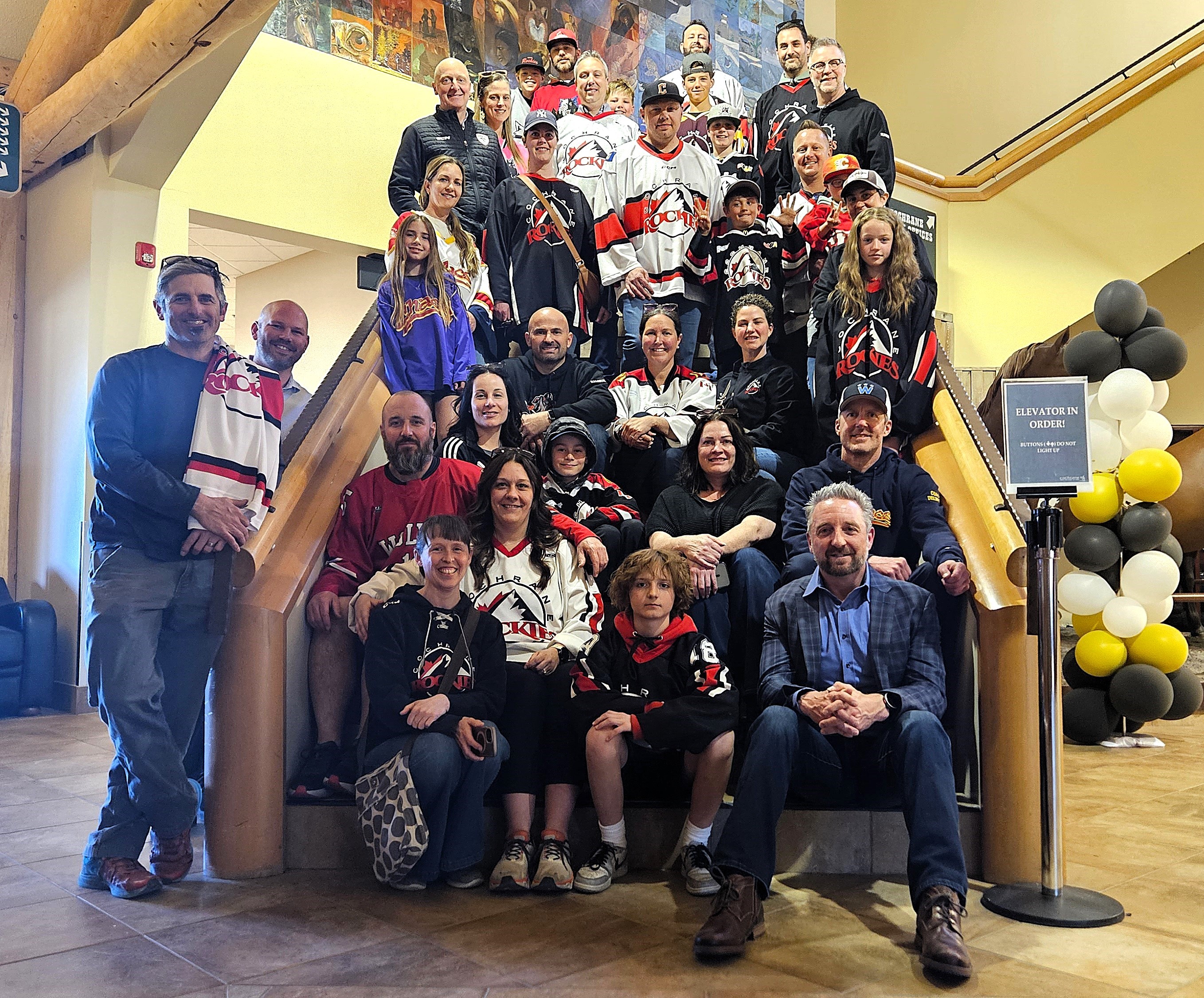minor hockey group shot
