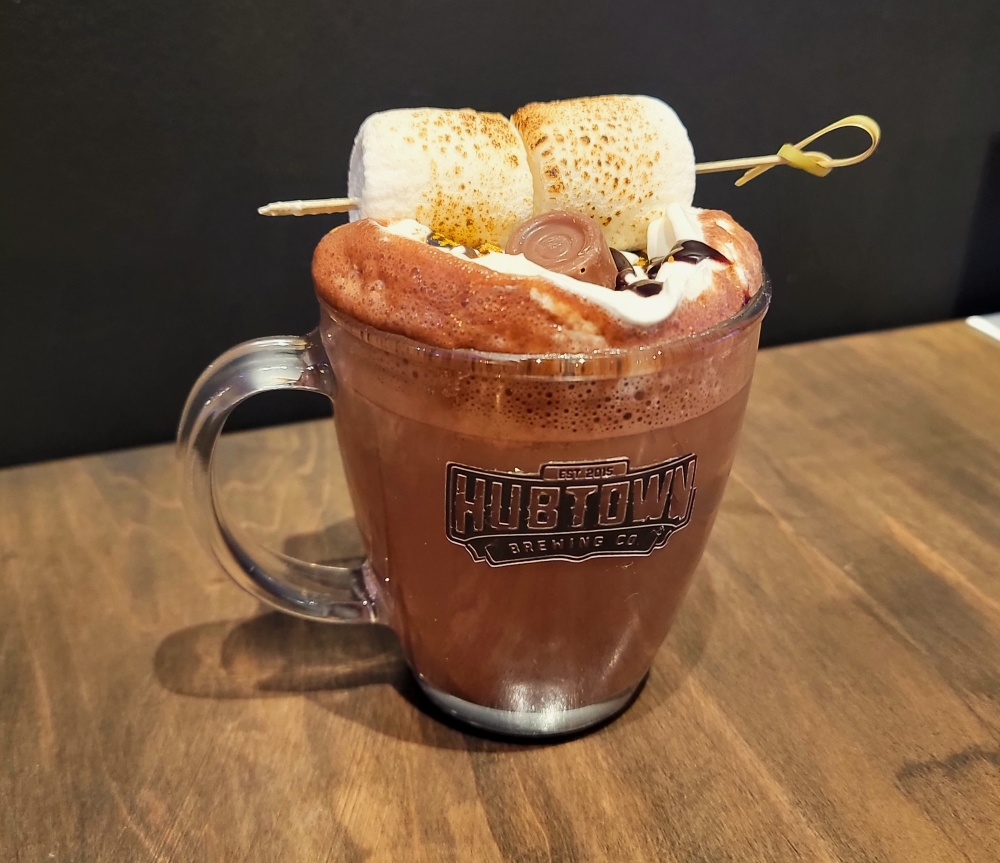 Hubtown's hot chocolate