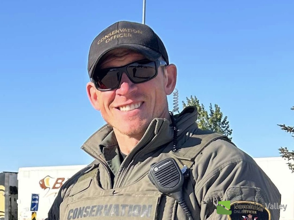 Nicholas Woroniuk, a Manitou-based Conservation Officer with the Province of Manitoba.