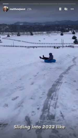 matthew west sliding on tube