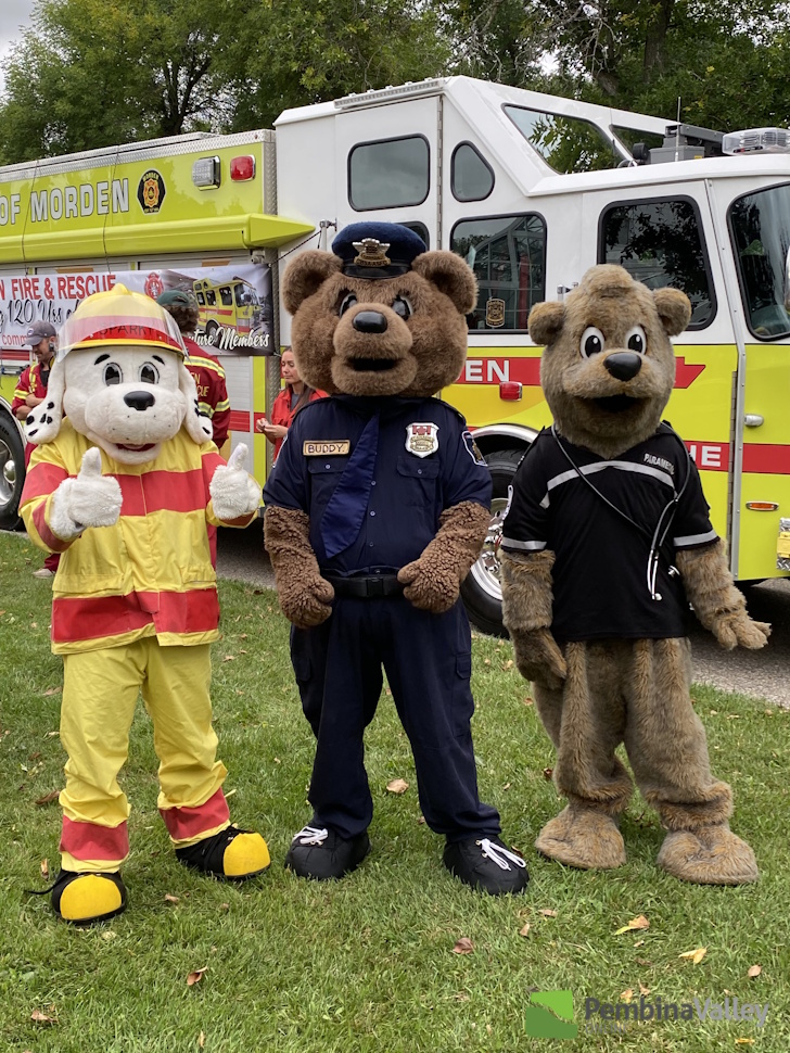 The mascots