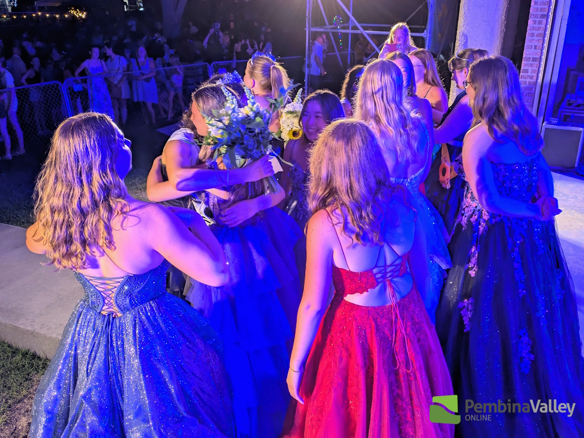 A behind the scenes look of the moments after the Royalty announcements were made Saturday night