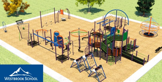 playground cochrane westbrook fun kids build mock up